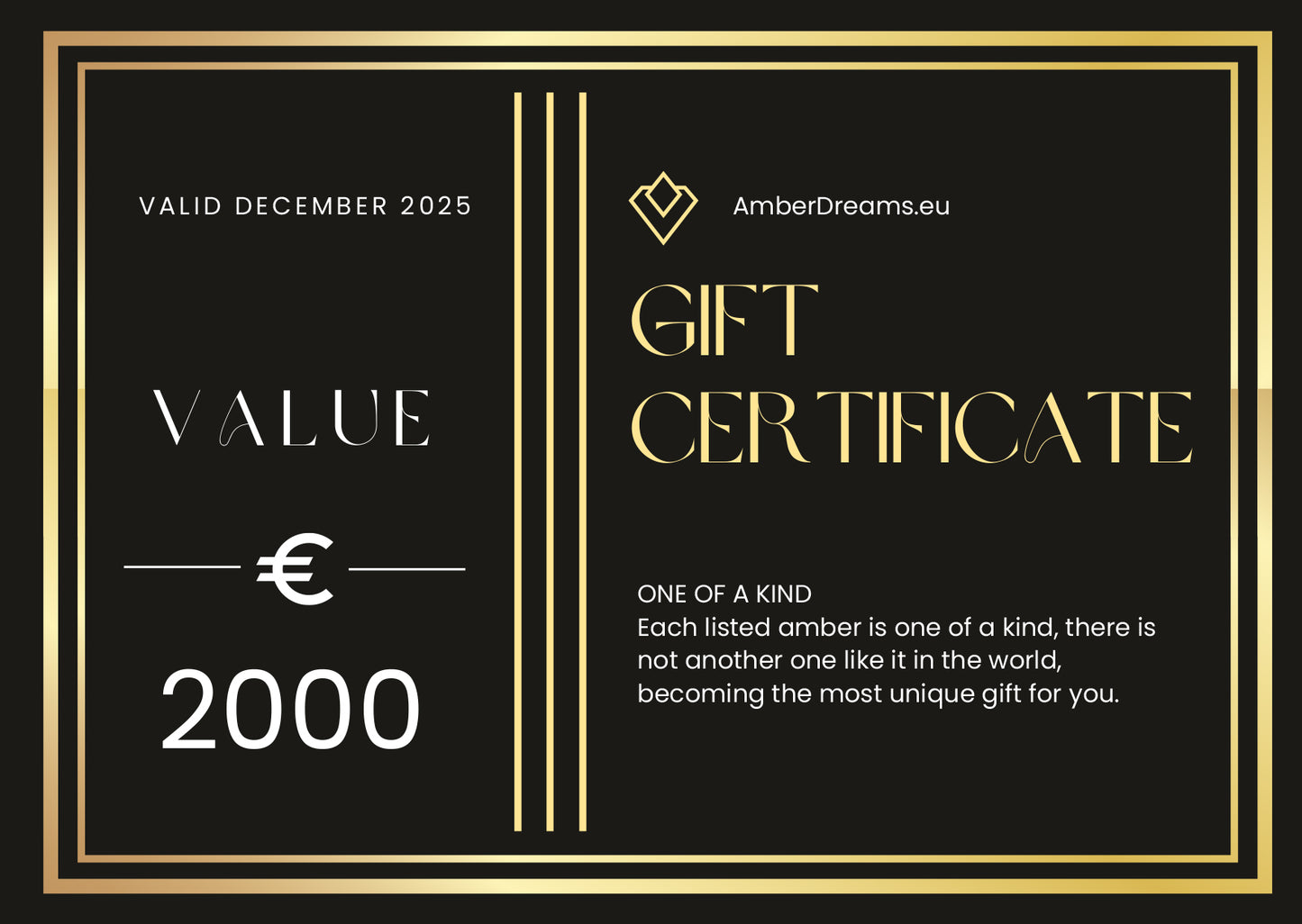 Gift Certificate