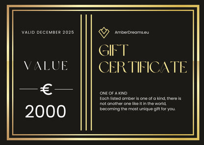 Gift Certificate