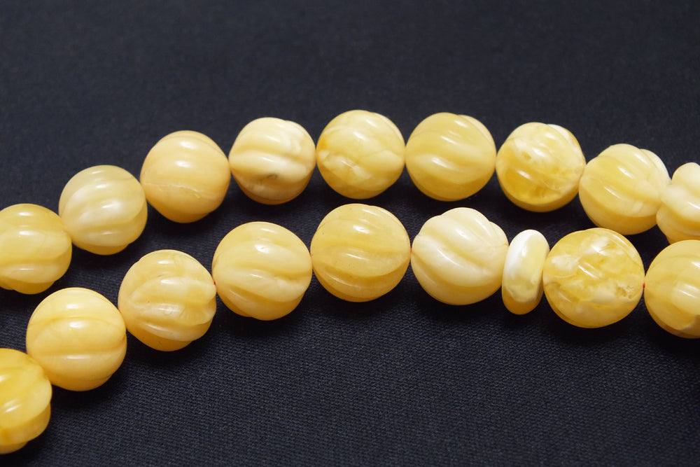 Natural Baltic amber handmade rosary – 66 beads – ART (Y-W-11- 28)