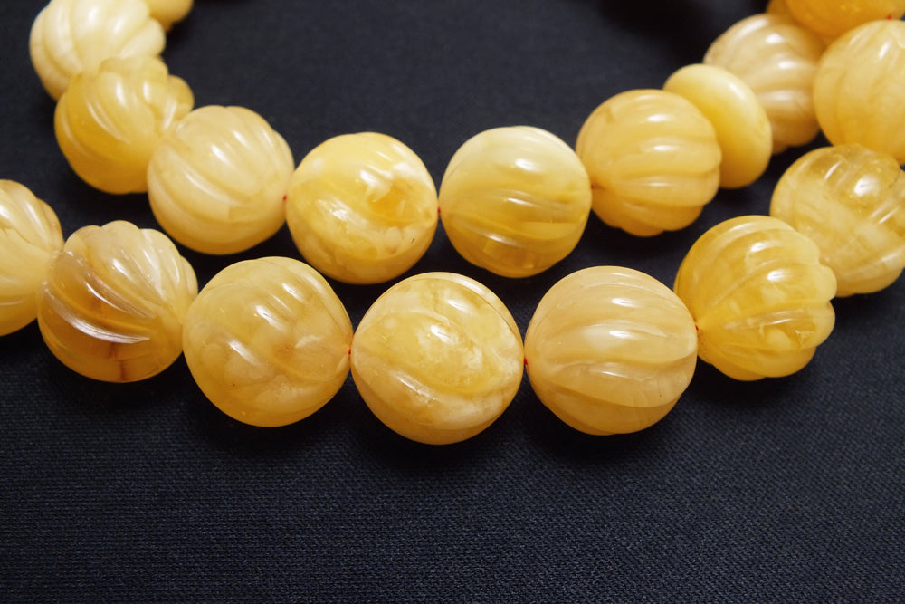 Natural Baltic amber handmade rosary – 37 beads – ART (Y-15- 26)