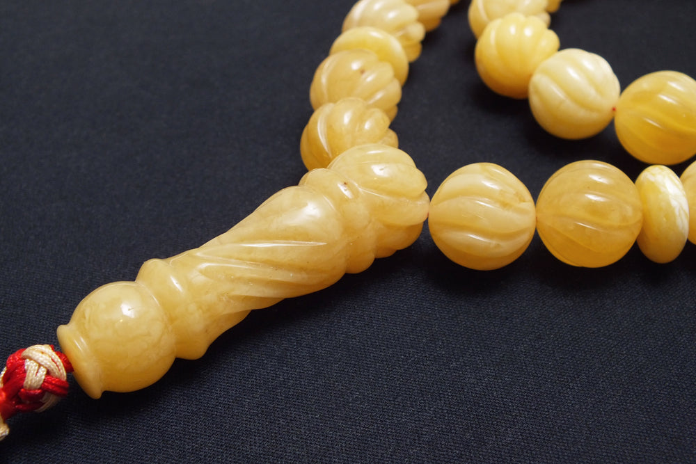 Natural Baltic amber handmade rosary – 37 beads – ART (Y-15- 26)