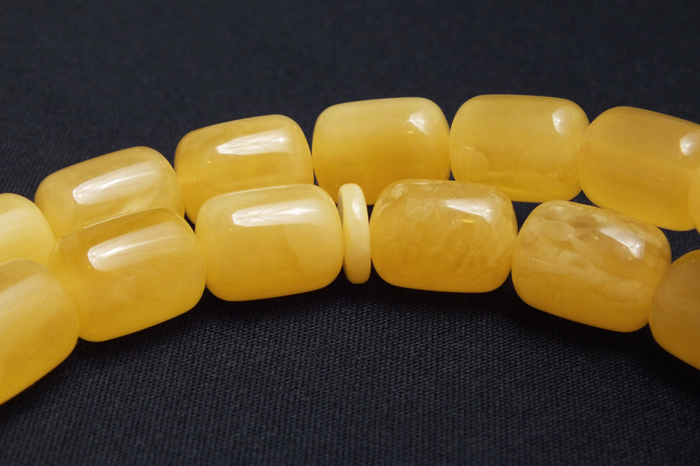 Natural Baltic amber handmade rosary – 37 beads – ART (Y-W-T-10-40)