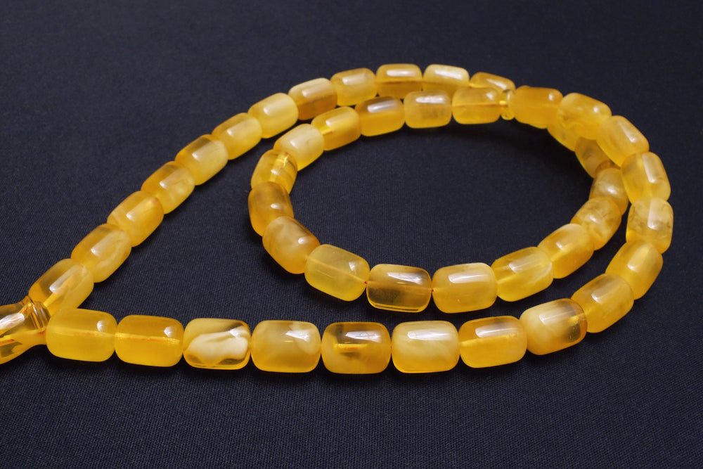 Natural Baltic amber handmade rosary – 45 beads – ART (Y-T-10-14-32)