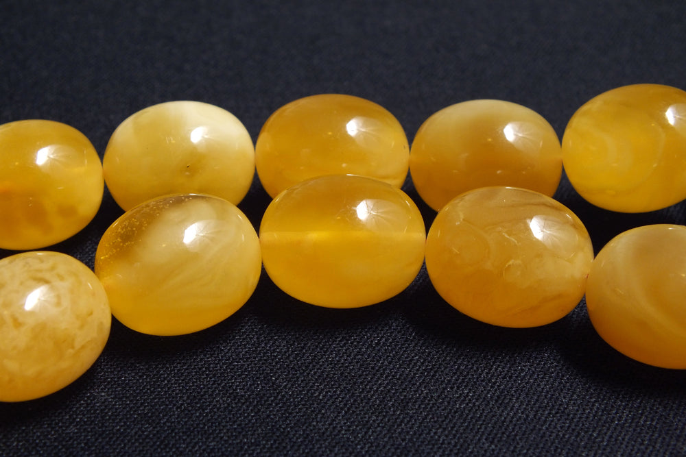 Natural Baltic amber handmade rosary – 45 beads – ART (3-9-505/2021)