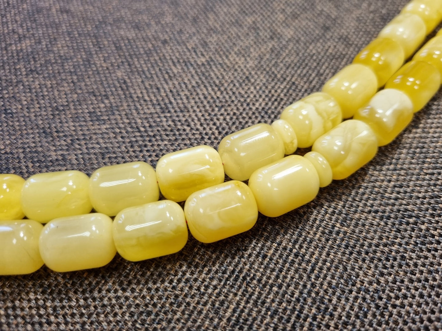 Natural Baltic amber handmade rosary – 55 beads (ART 14-2023)